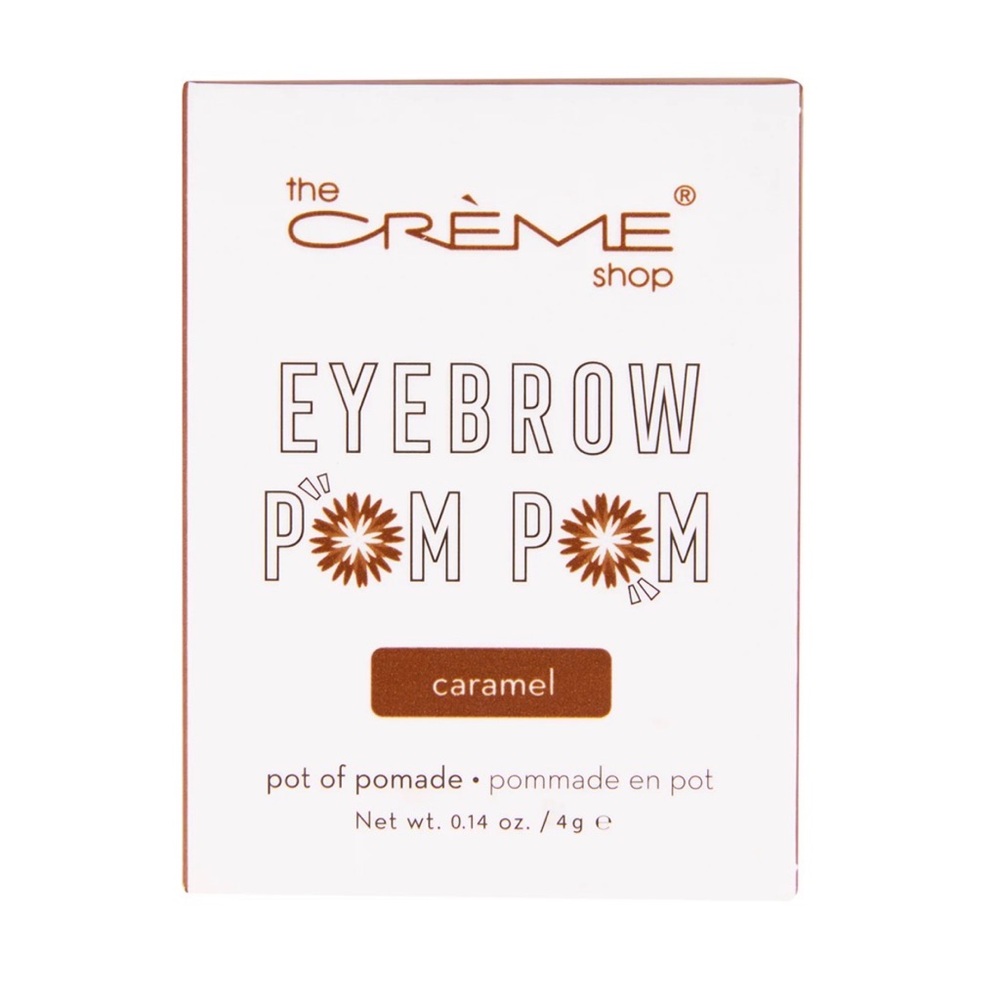 The Crème Shop Eyebrow Pom Pom Caramel NIB